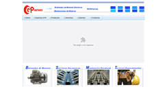 Desktop Screenshot of motoresgyp.cl
